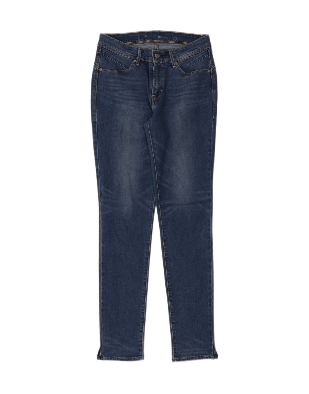 Levi's Jean Skinny Taille Moyenne Femme W29 L32 Bleu
