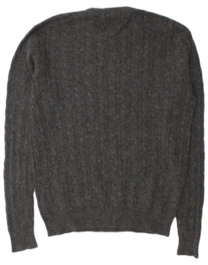 Jack Wills Pull Col Rond The Marlow Homme Gris Moyen Moucheté