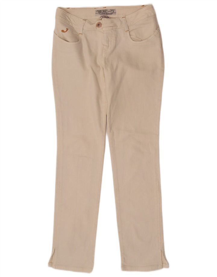 Jacob Cohen Jean Slim Femme W28 L30 Coton Beige