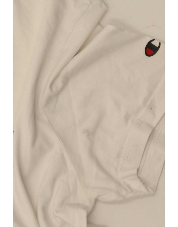 Champion T-Shirt Homme Petit Blanc