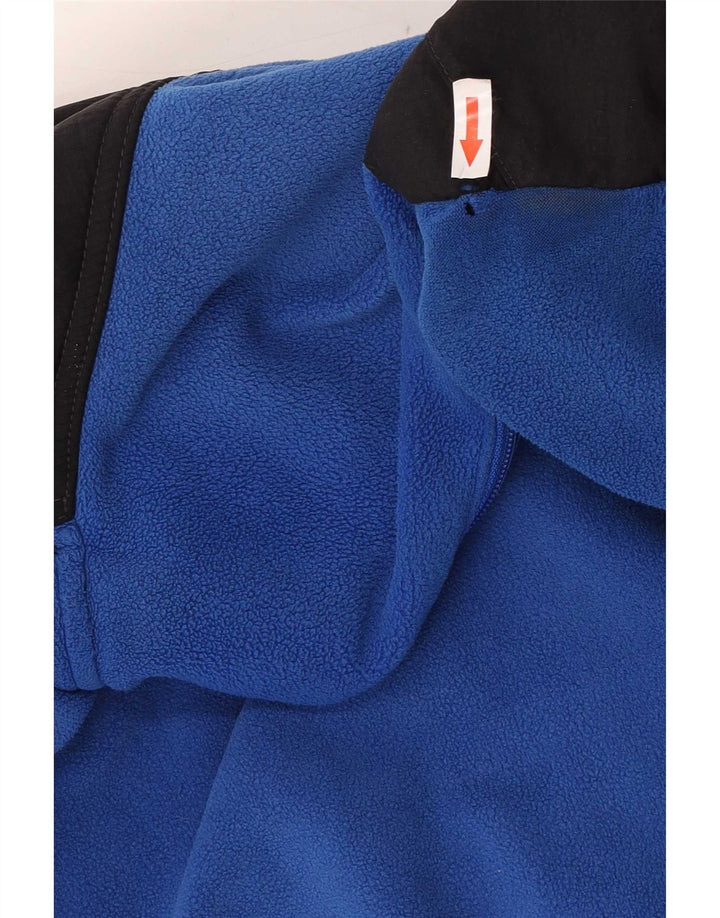 Columbia Veste polaire Titanium pour homme UK 38 Bleu moyen Colourblock