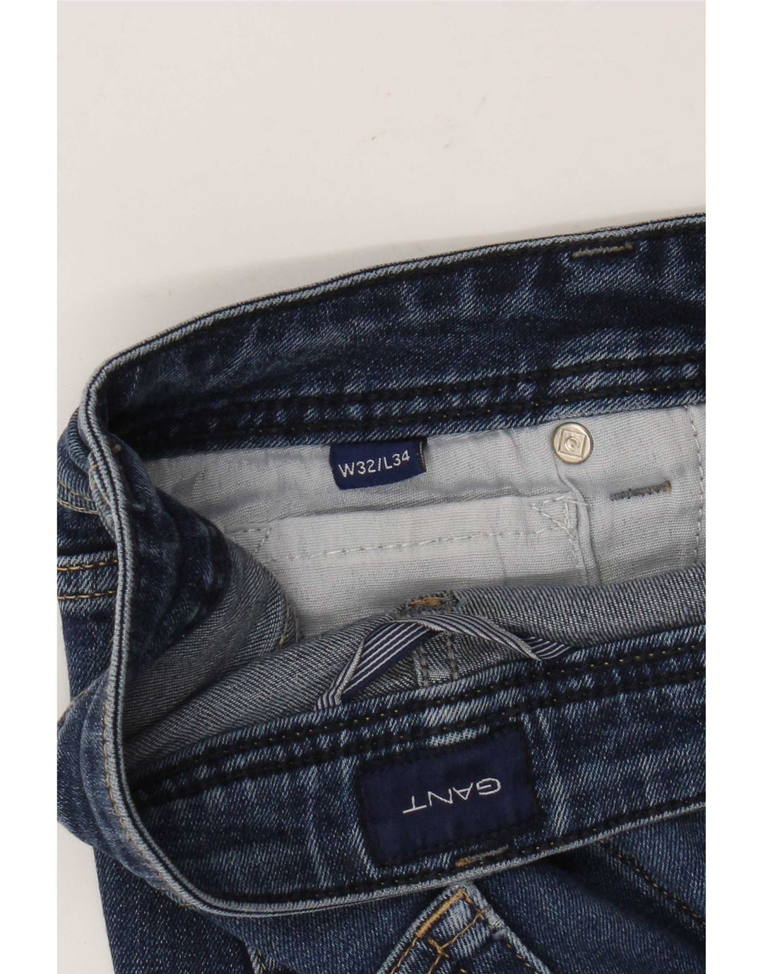 Gant Jean Slim W32 L31 Homme Bleu
