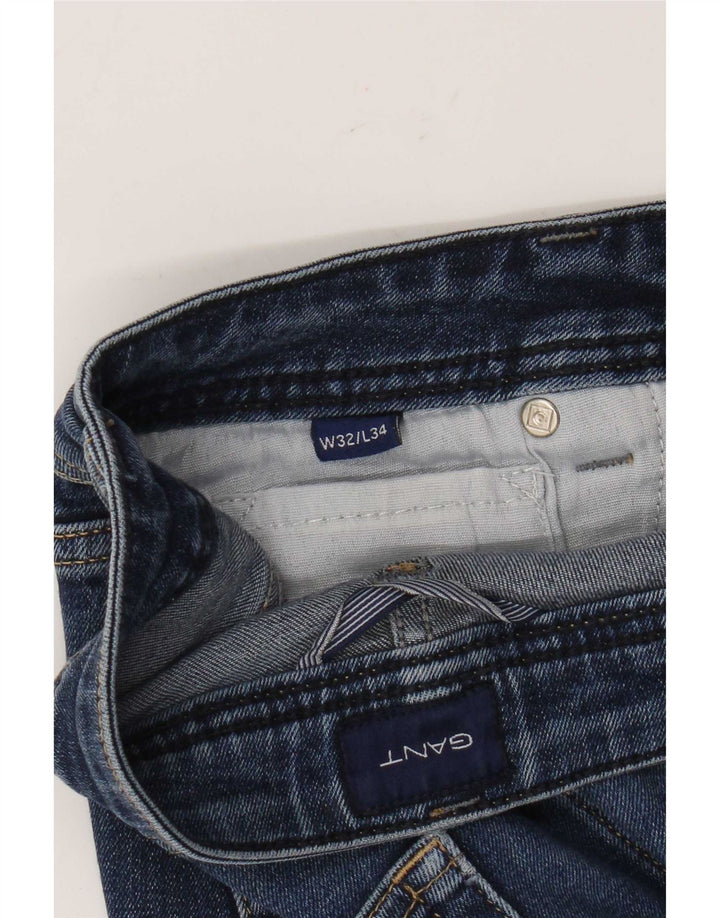Gant Jean Slim W32 L31 Homme Bleu