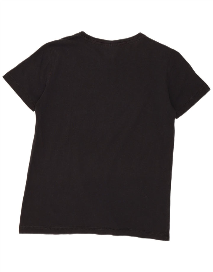 Champion T-shirt graphique pour femme UK 12 Noir moyen