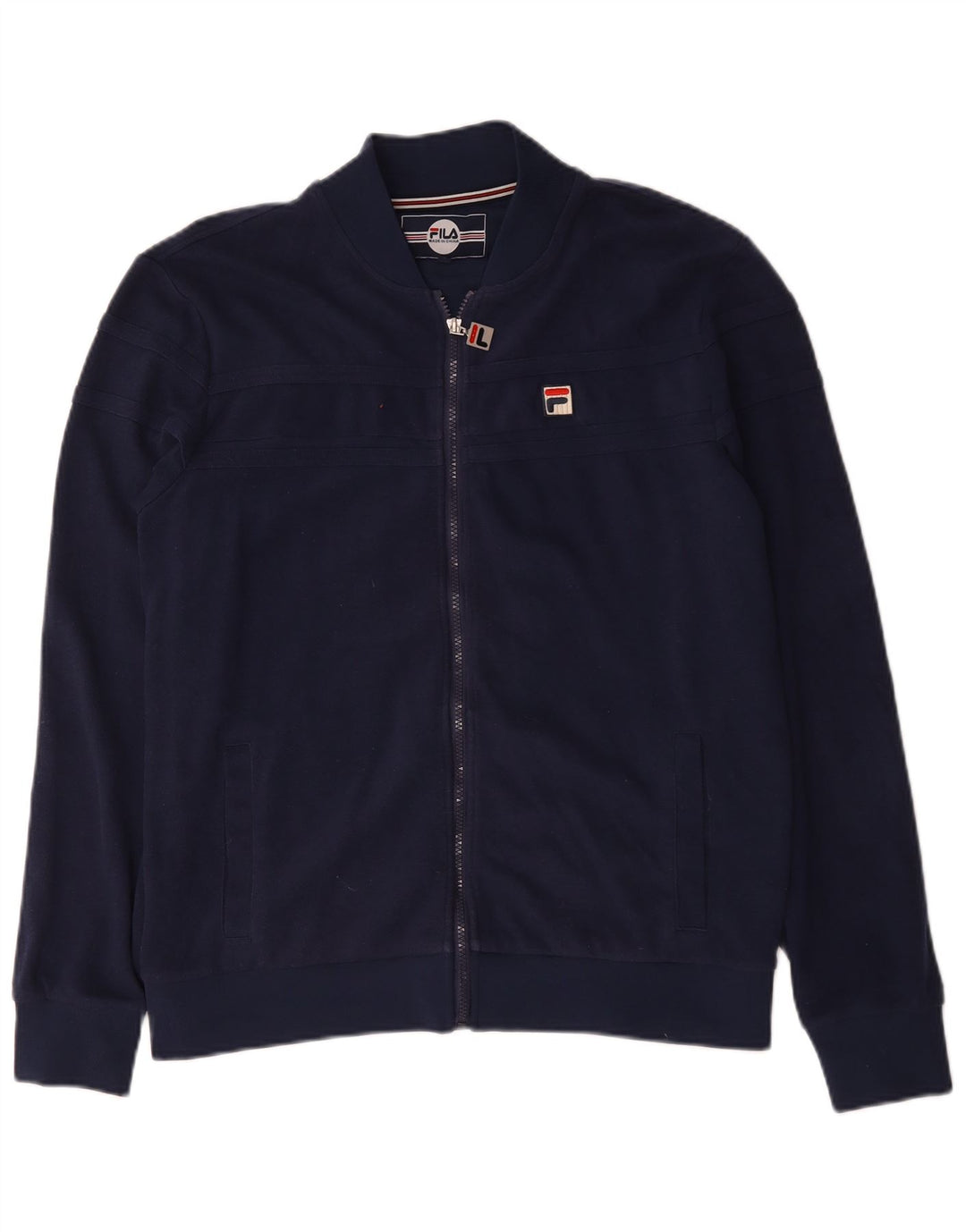 Fila Homme Survêtement Top Veste Large Bleu Marine Coton