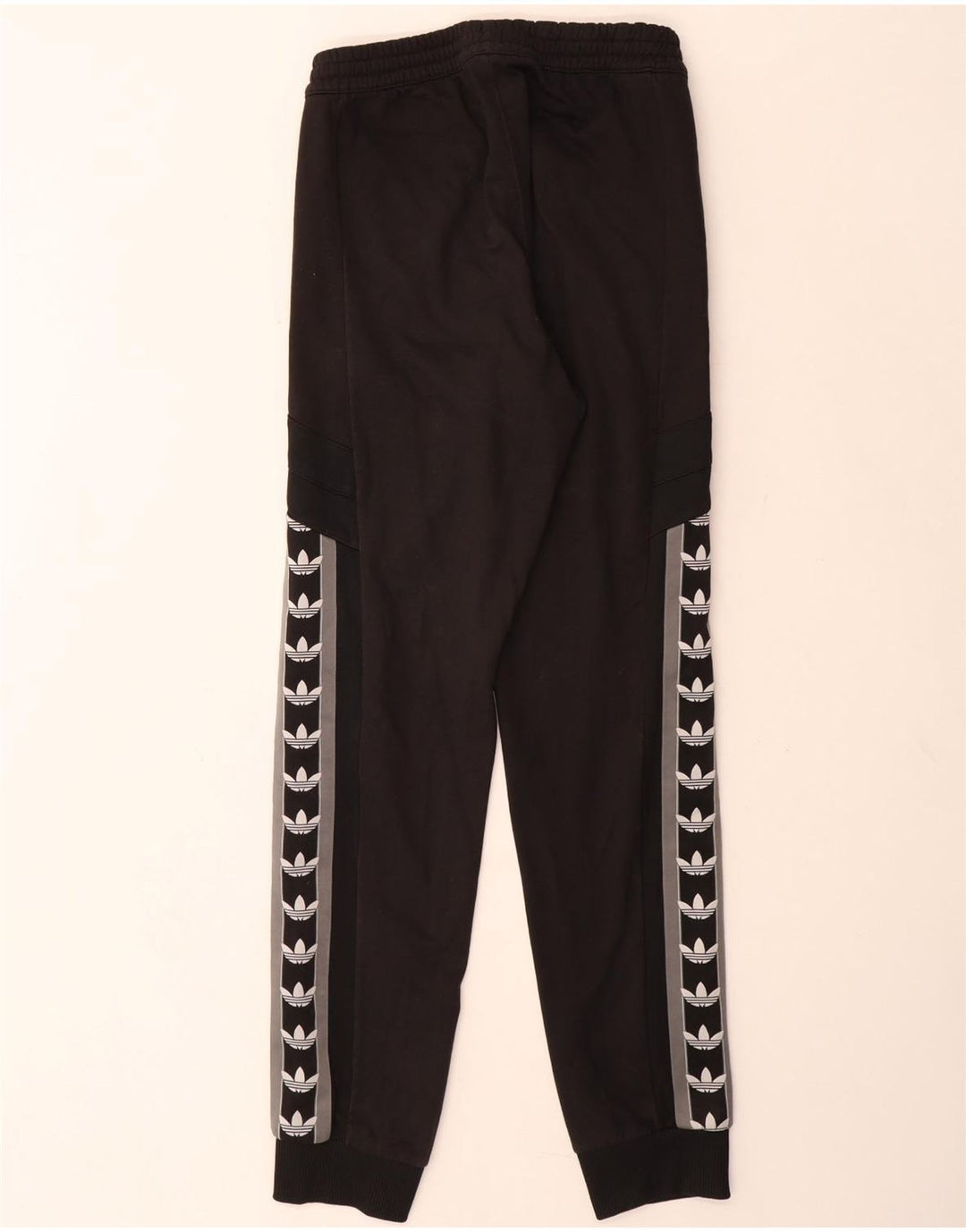 Adidas Pantalon de survêtement graphique pour homme Pantalon de jogging Petit Noir Polyester