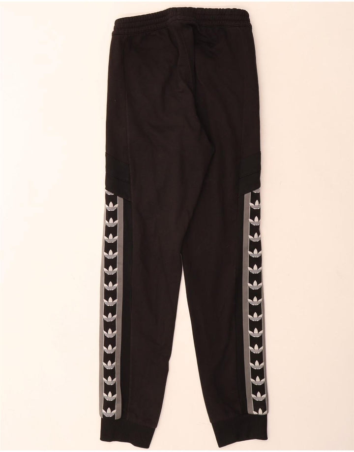 Adidas Pantalon de survêtement graphique pour homme Pantalon de jogging Petit Noir Polyester