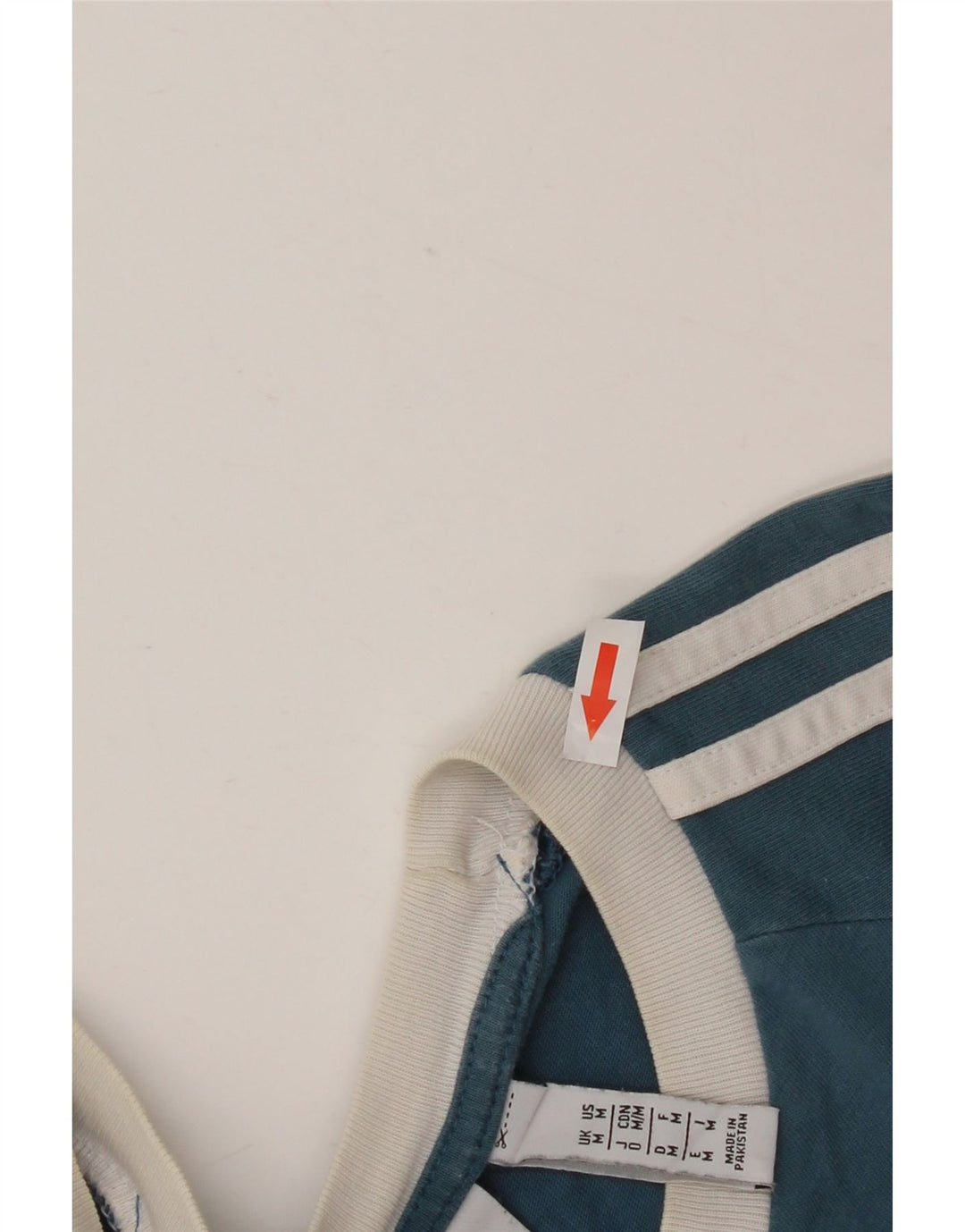 ADIDAS T-Shirt Homme Bleu Moyen Coton