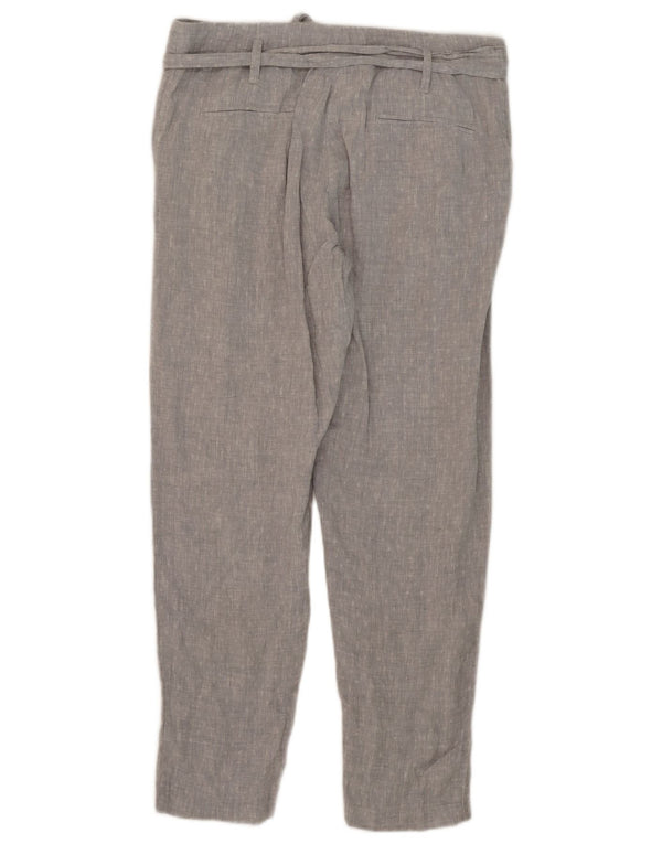 Marks & Spencer Pantalon chino fuselé pour femme UK 12 Medium W34 L29 Gris