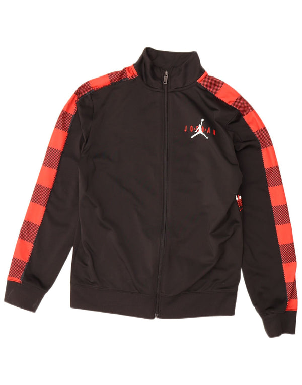 Jordan Veste de survêtement graphique pour garçon 13-14 ans XL Noir Colorblock