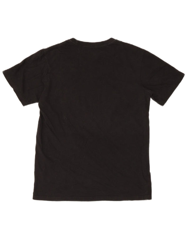Reebok T-Shirt Regular Graphic Homme Petit Noir Coton
