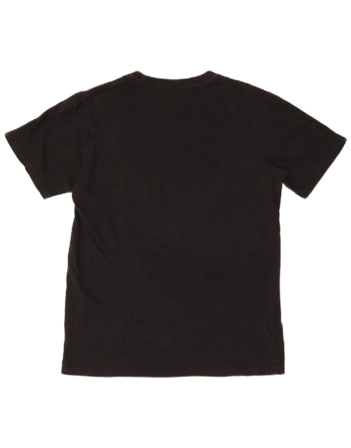 Reebok T-Shirt Regular Graphic Homme Petit Noir Coton
