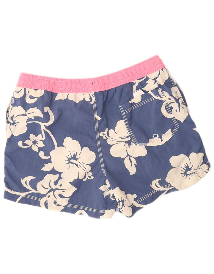 North Sails Short de bain pour femme UK 14 Medium Blue Floral Polyamide
