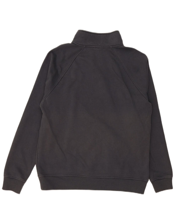 Champion Sweat-shirt à col zippé pour homme XL Gris Coton