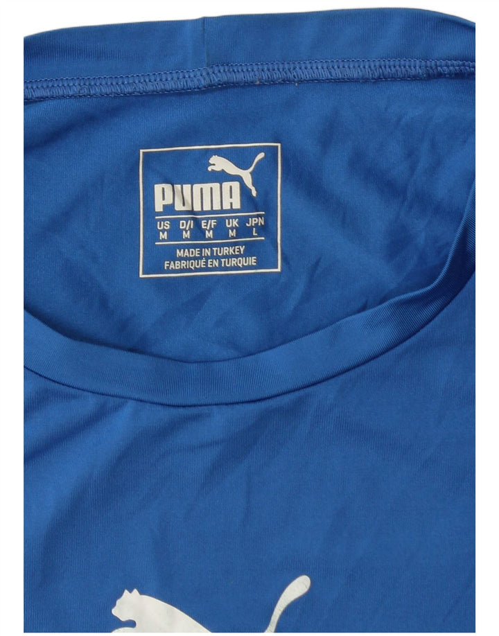 PUMA T-Shirt Homme Bleu Moyen
