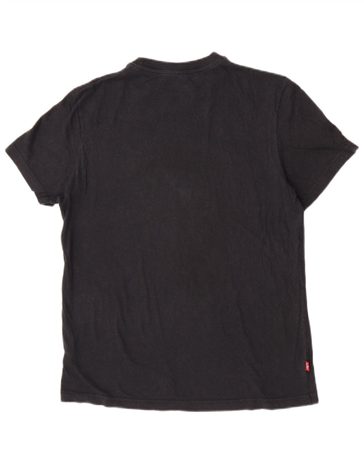 Levi's Tee-Shirt Graphic Homme Noir Moyen Coton