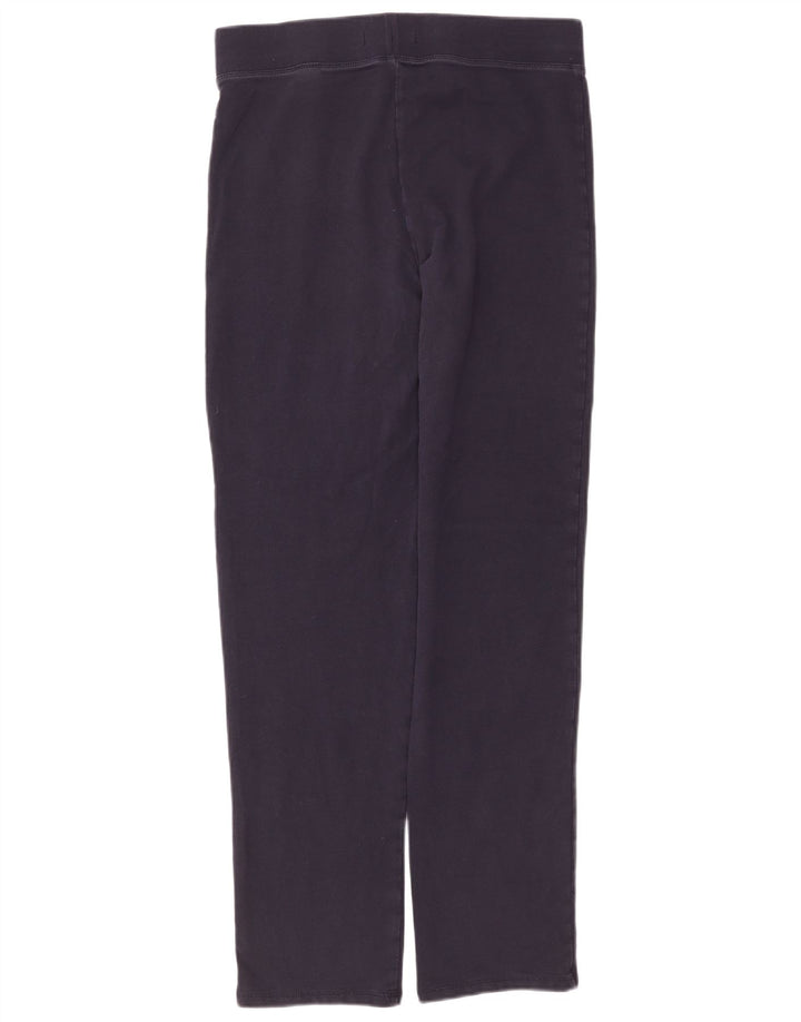 Marks & Spencer Pantalon de survêtement pour femme UK 12 Bleu marine moyen Coton