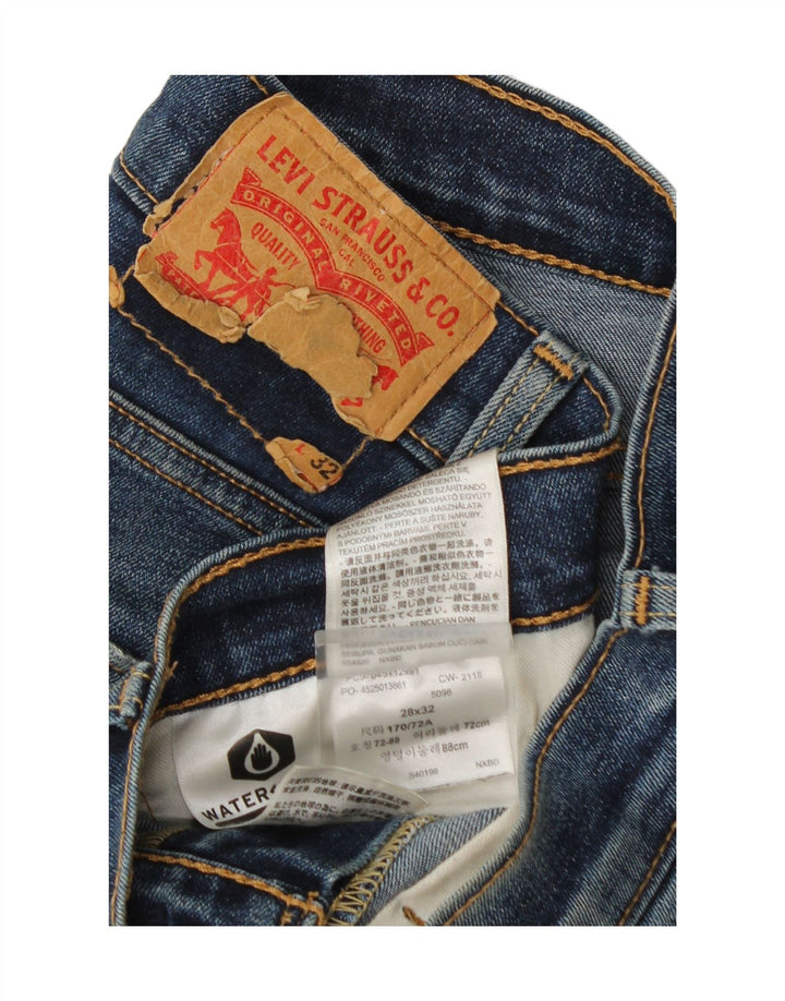 Levi's Jean Slim Homme W28 L28 Bleu Coton