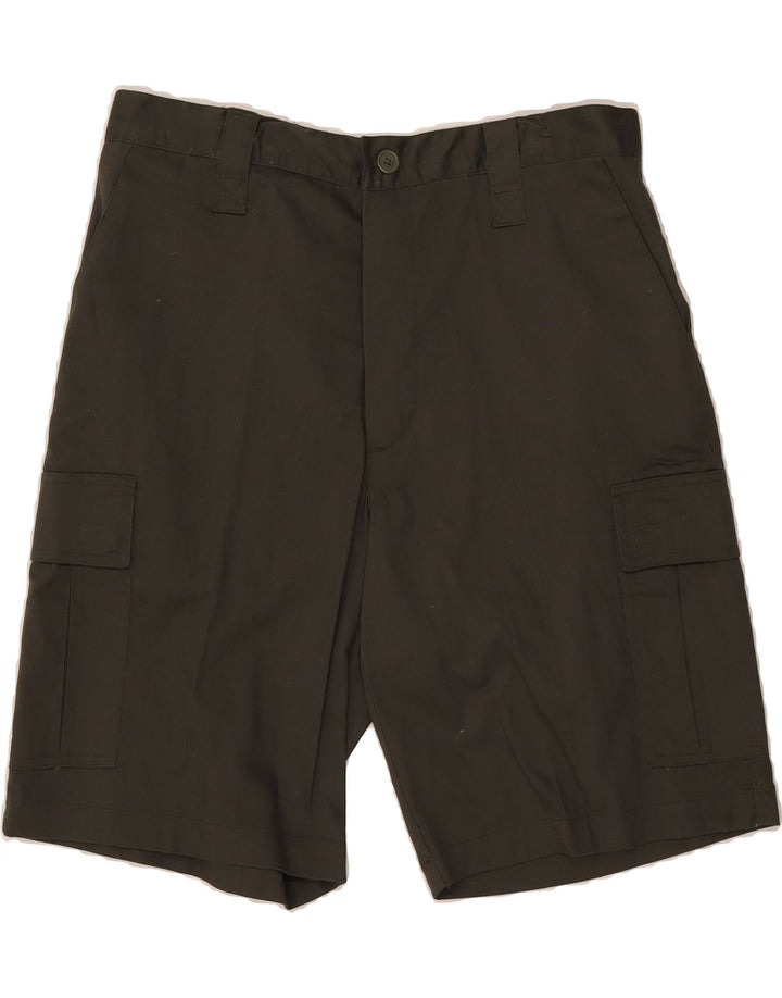 VINTAGE Mens Cargo Shorts IT 50 Large W34  Khaki Cotton Vintage Vintage and Second-Hand Vintage from Messina Hembry 