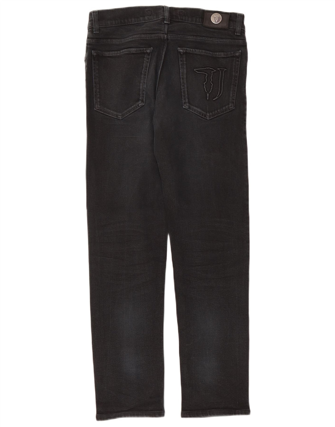 Trussardi Jean Droit W34 L30 Noir Homme