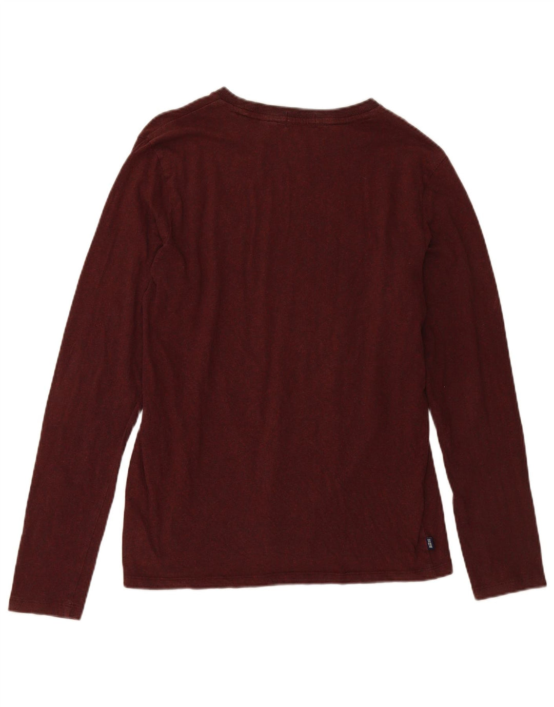 SUPERDRY Haut Manches Longues Homme Bordeaux XL
