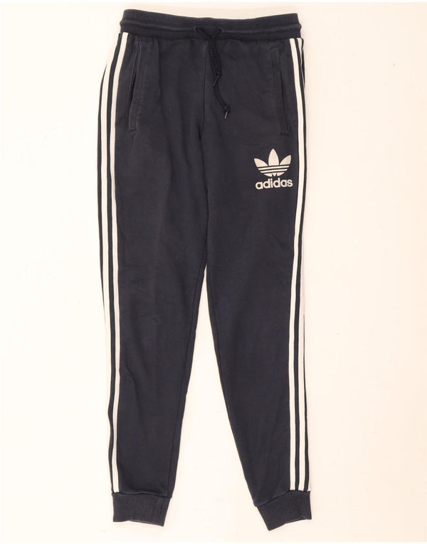 Adidas Pantalon de survêtement pour homme Taille S Bleu marine