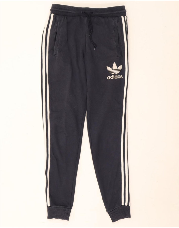 Adidas Pantalon de survêtement pour homme Taille S Bleu marine