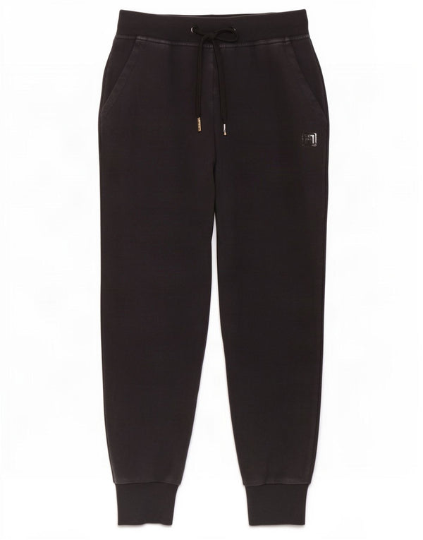 Fila Pantalon de survêtement pour femme Joggers UK 10 Small Noir Coton