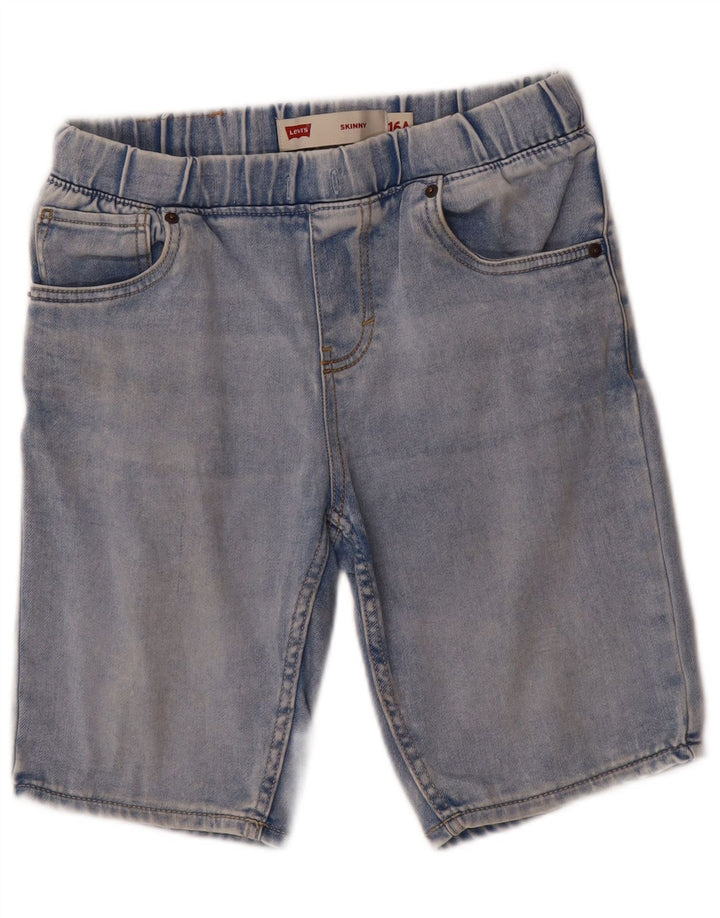 LEVI'S Short en Jean Garçon 15-16 ans W29 Bleu Coton