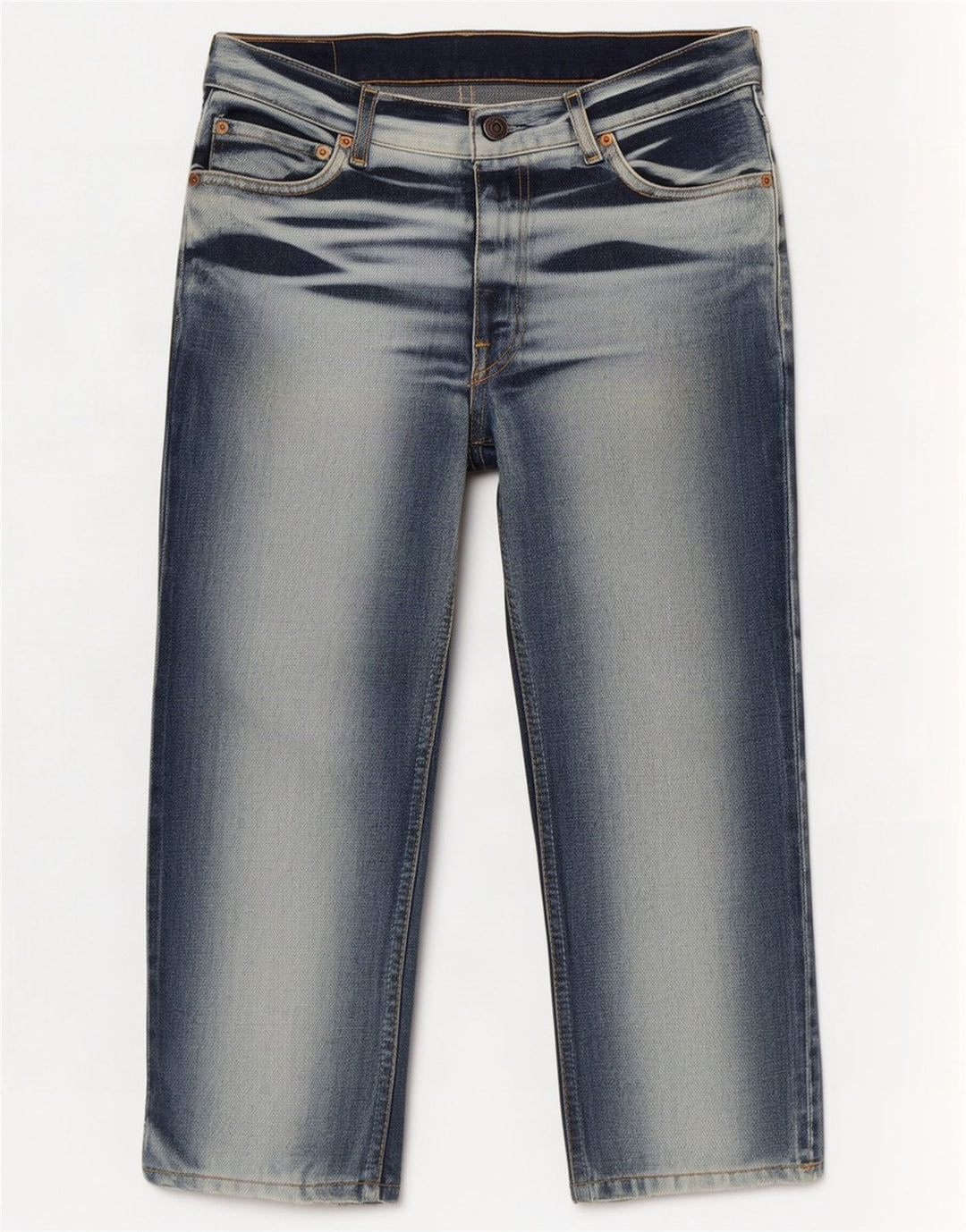 Levi's Jean Capri 661 Homme W32 L22 Bleu Marine Colorblock