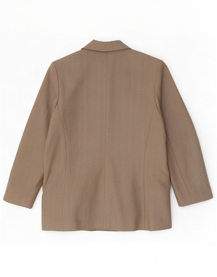 Debenhams Veste blazer pour femme UK 14 Grand chevrons kaki