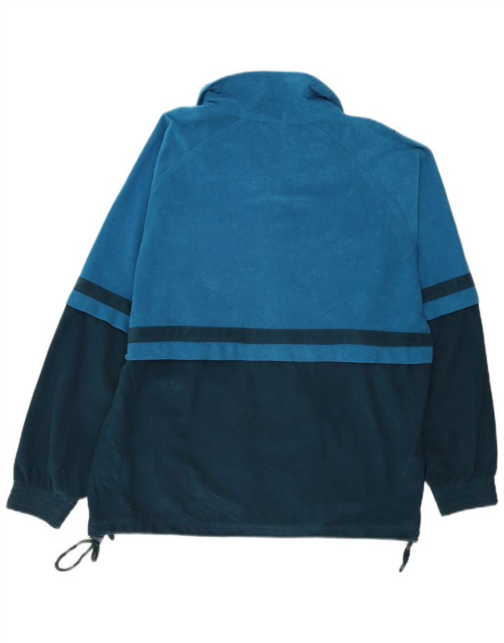 Lotto Veste de Survêtement en Velours Homme Large Bleu Colorblock