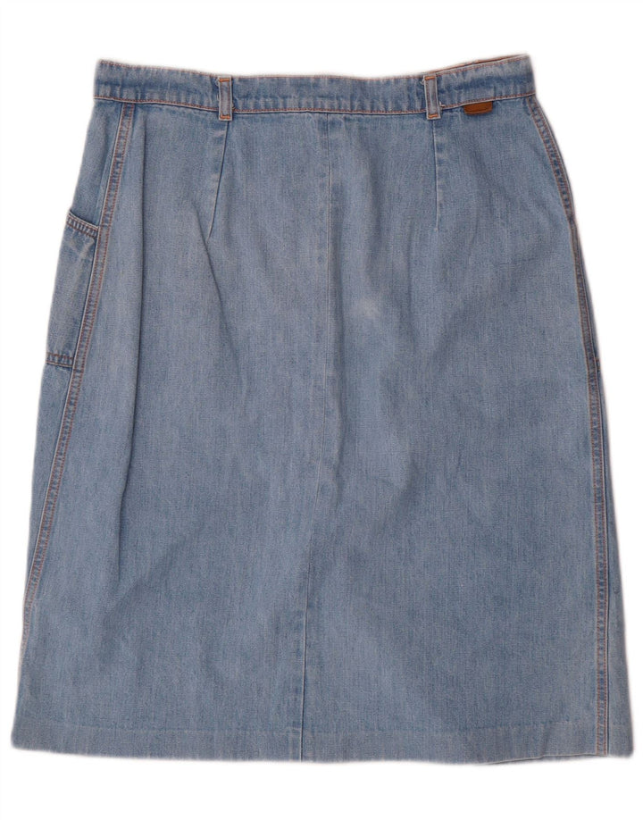 jupe en denim femme vintage W32 Grand Bleu