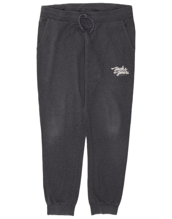 Jack & Jones Pantalon De Survêtement Joggers Large Gris Coton Homme