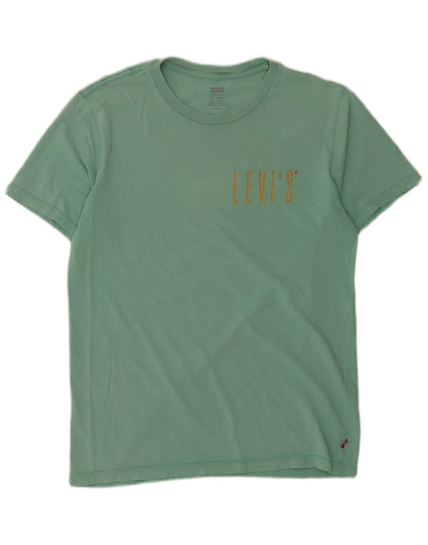 Levi's Tee-Shirt Graphique Homme Small Vert