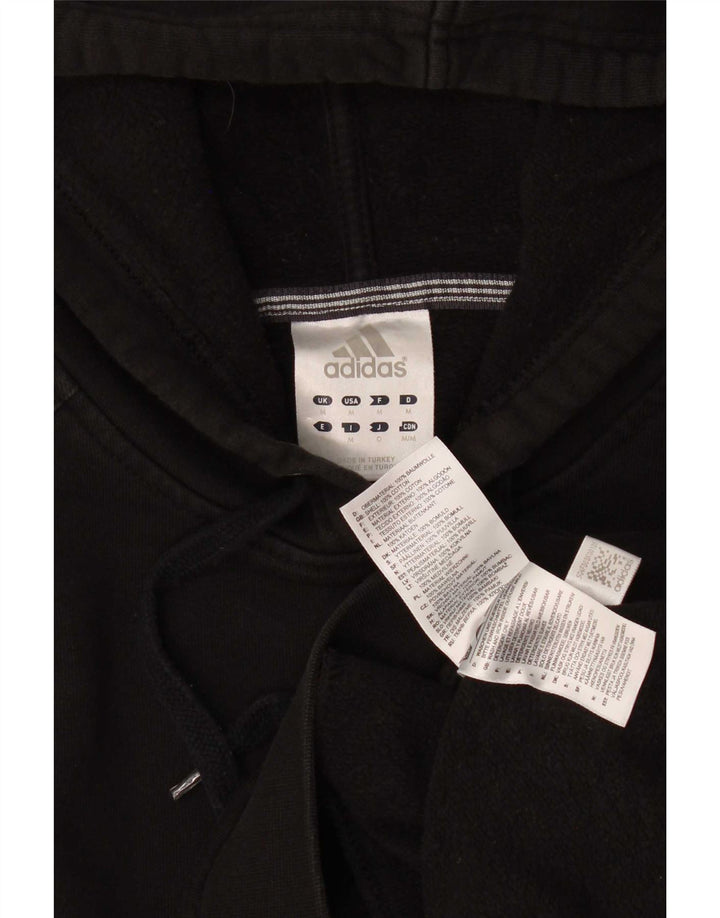 Adidas Pull à capuche pour homme en coton noir moyen