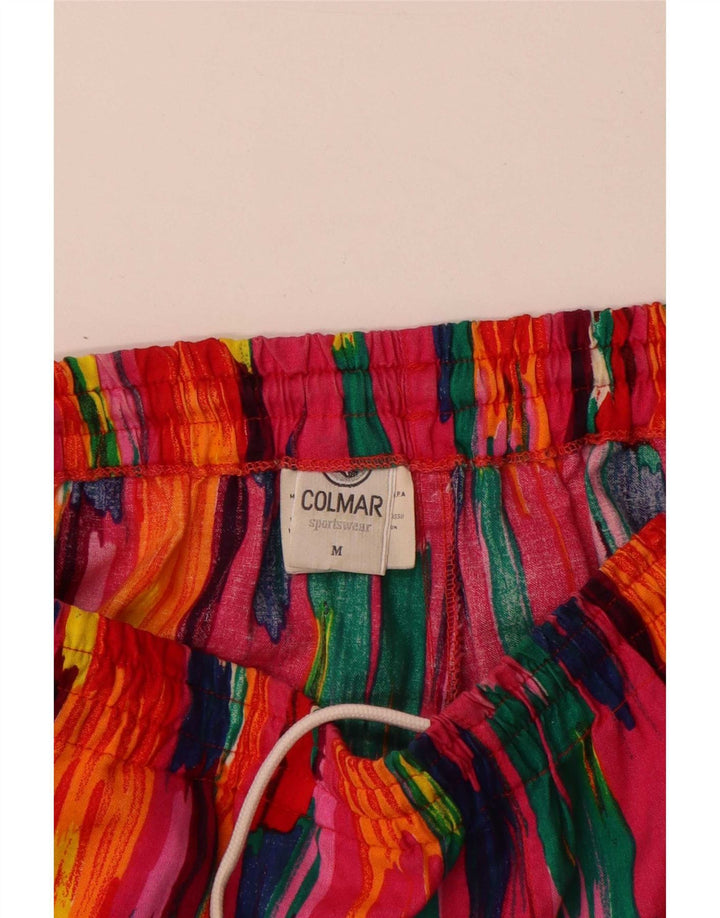 Colmar Pantalon Fuselé Femme Moyen W30 L29 Coton Ikat Multicolore