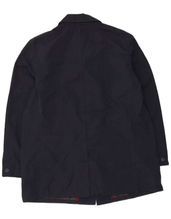 Marks & Spencer Manteau Homme UK 44 2XL Bleu Marine Polyester