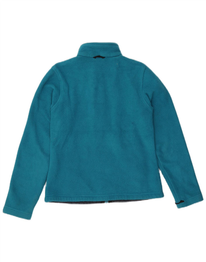 Jack Wolfskin Veste polaire doublure femme UK 10 petit bleu polyester
