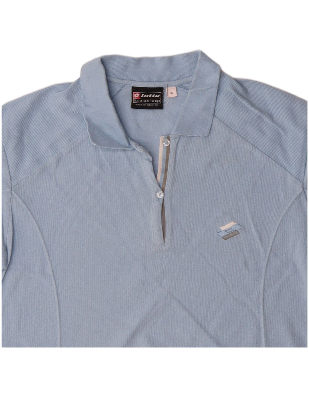 LOTTO Polo Femme UK 18 XL Bleu Coton