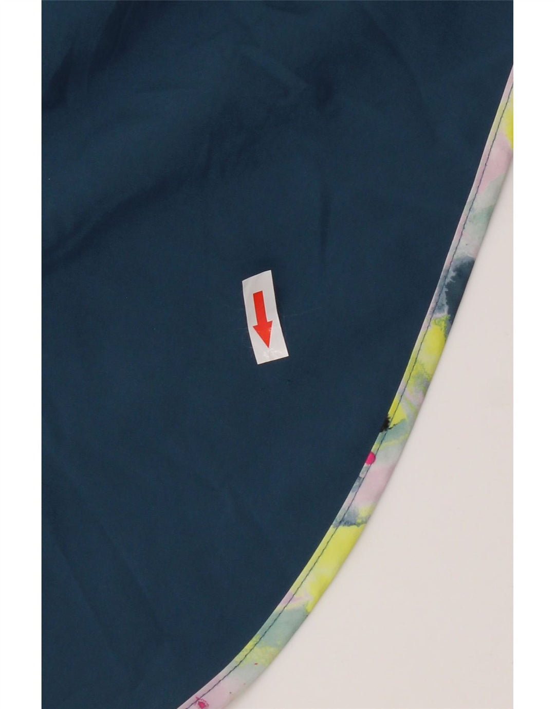 New Balance Short de Sport Graphique Femme UK 14 Bleu Moyen Polyester