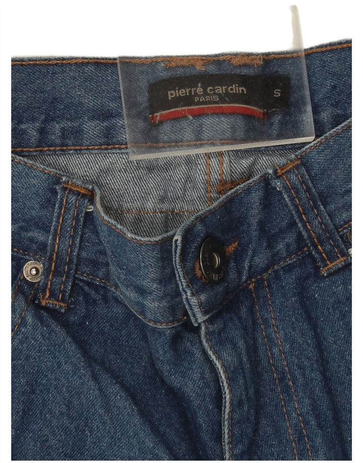 Pierre Cardin Short en jean pour homme Petit W28 Bleu Coton