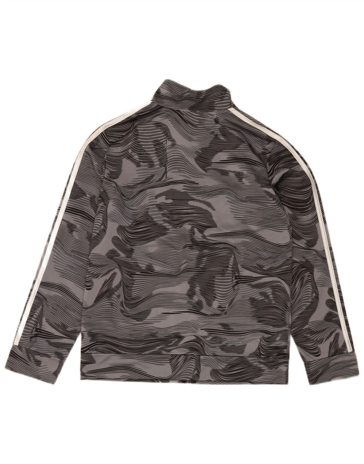 Adidas Veste de Survêtement Garçon 14-15 Ans Grand Gris Camouflage