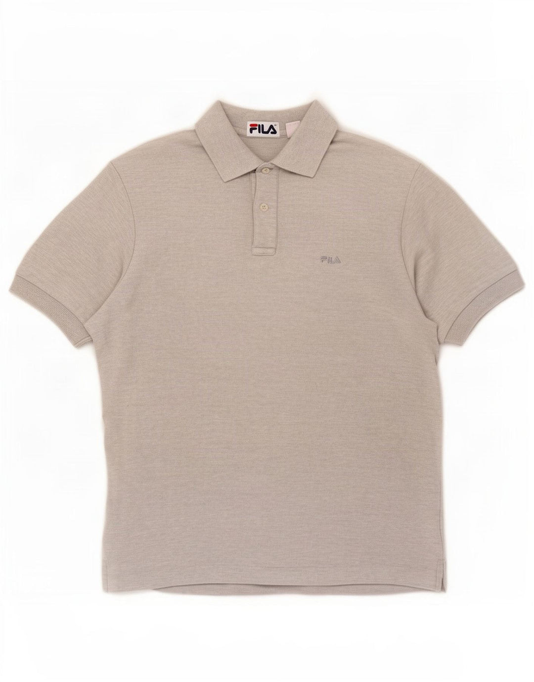Fila Polo Homme Petit Gris Moucheté