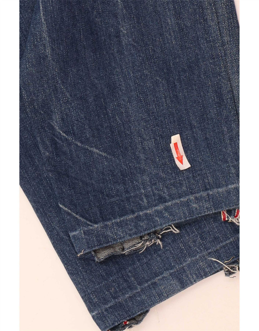 Replay Jean slim effet vieilli W34 L34 bleu coton pour homme