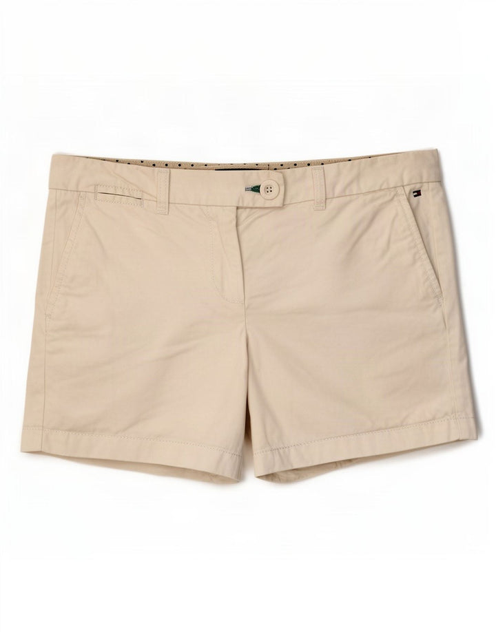 Tommy Hilfiger Short Chino Femme US 8 Medium W32 Coton Blanc