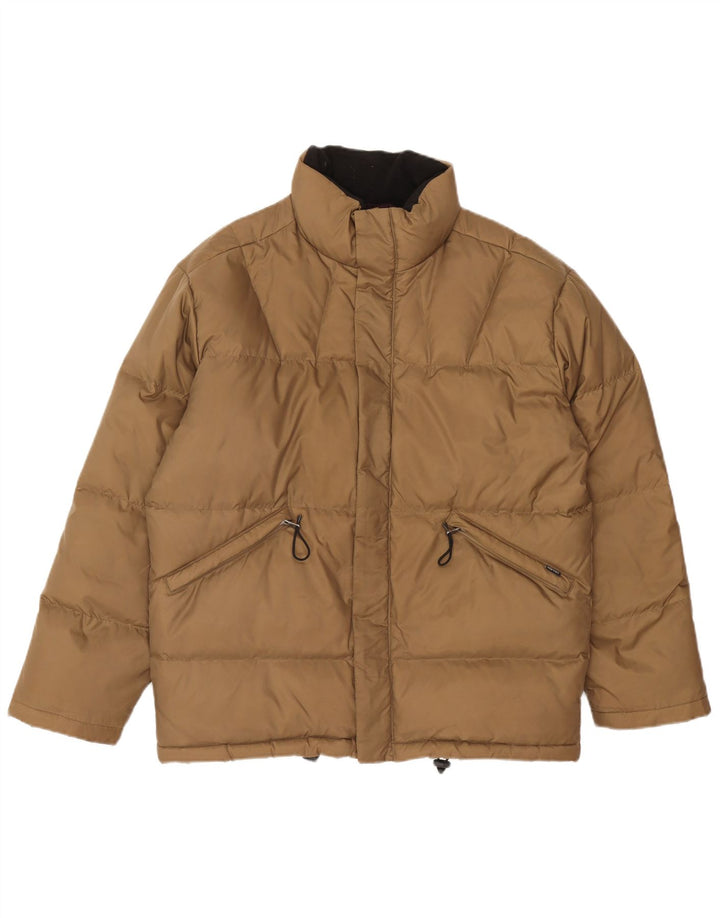 Esprit Veste matelassée coupe ample pour homme UK 36 Small Beige Polyamide