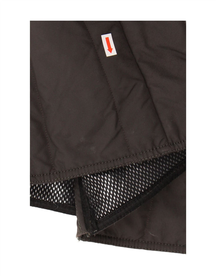 Refrigiwear Manteau rembourré à capuche pour femme IT 46 Large Kaki Nylon