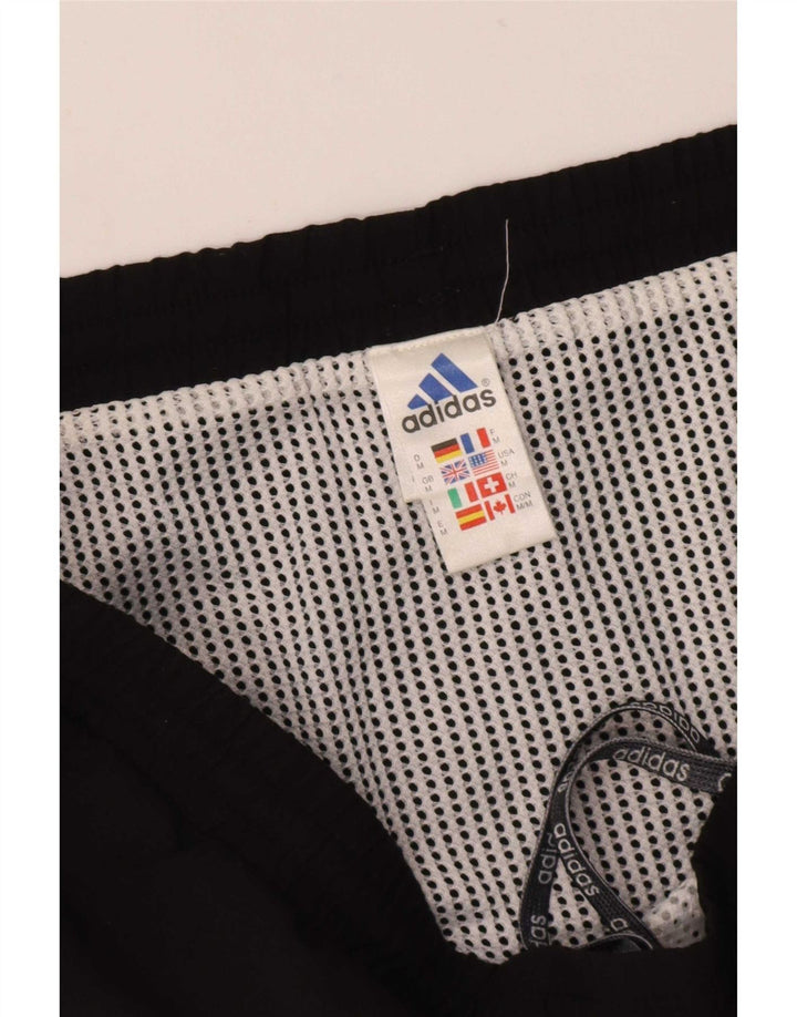 Adidas Short de sport pour homme en polyester color block noir moyen