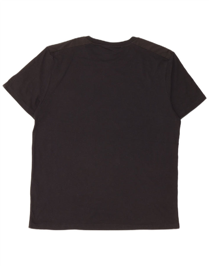 Dkny T-Shirt Homme Haut Grand Coton Noir